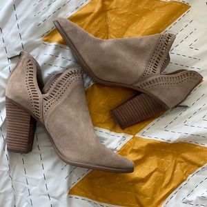 Vince Camuto 3 1/2” high heel booties